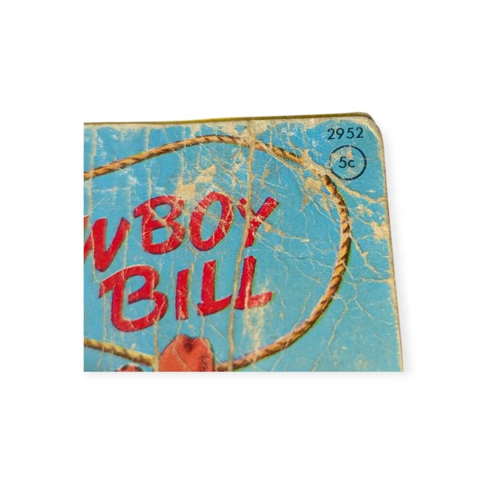 Vintage 1950 TINY TALES Book - Whitman Publishing - COWBOY BILL